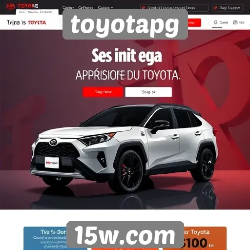 Experiência do usuário no site toyotapg